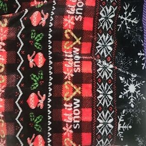 Holiday Editions Gray Leggings Or Pjs